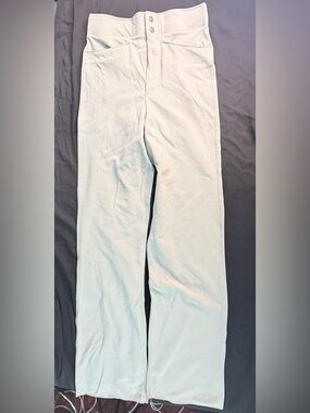 Men’s Vintage Russell Athletic Coaches Pants Grey Size Small Made In USA